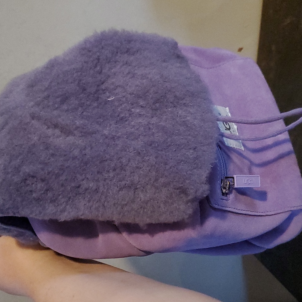 Ugg purple mini backpack